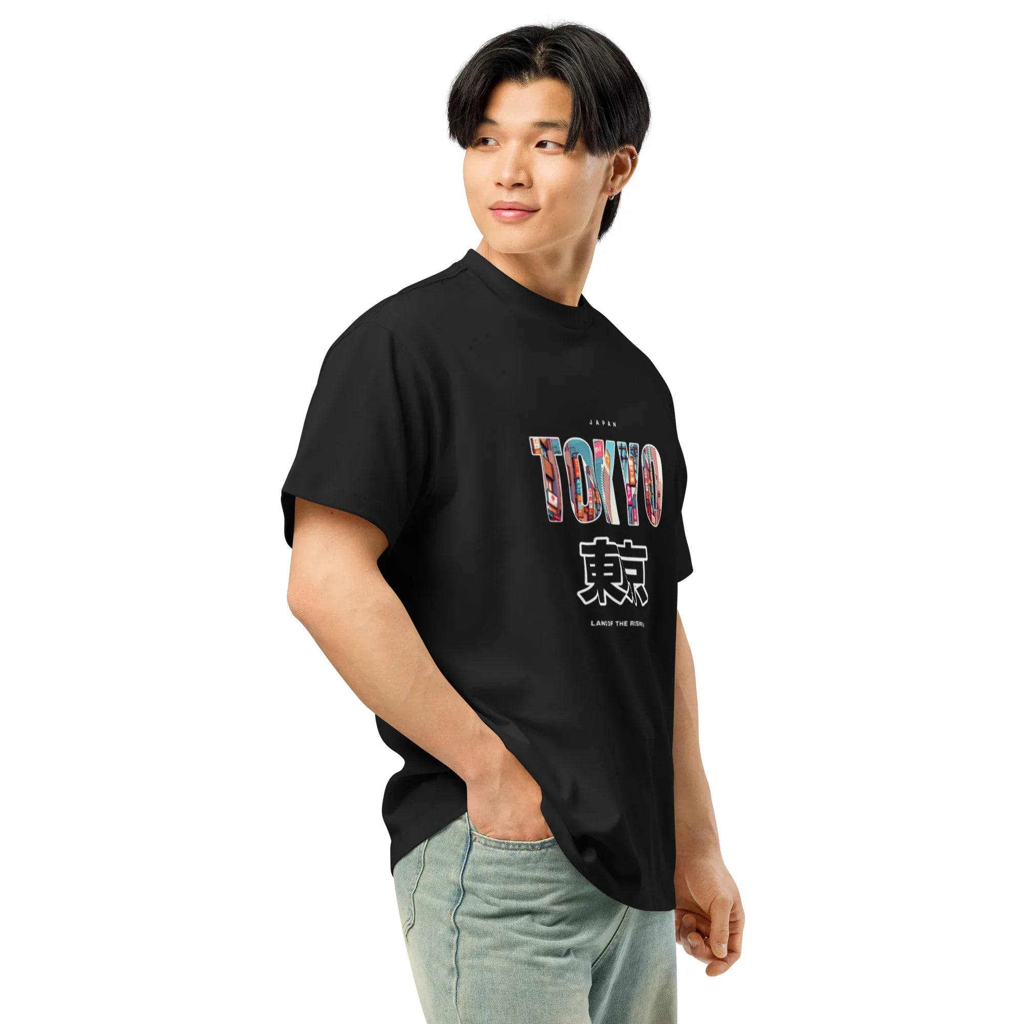 Tokyo Neon Streets Boxy T-Shirt - Kruv Kult