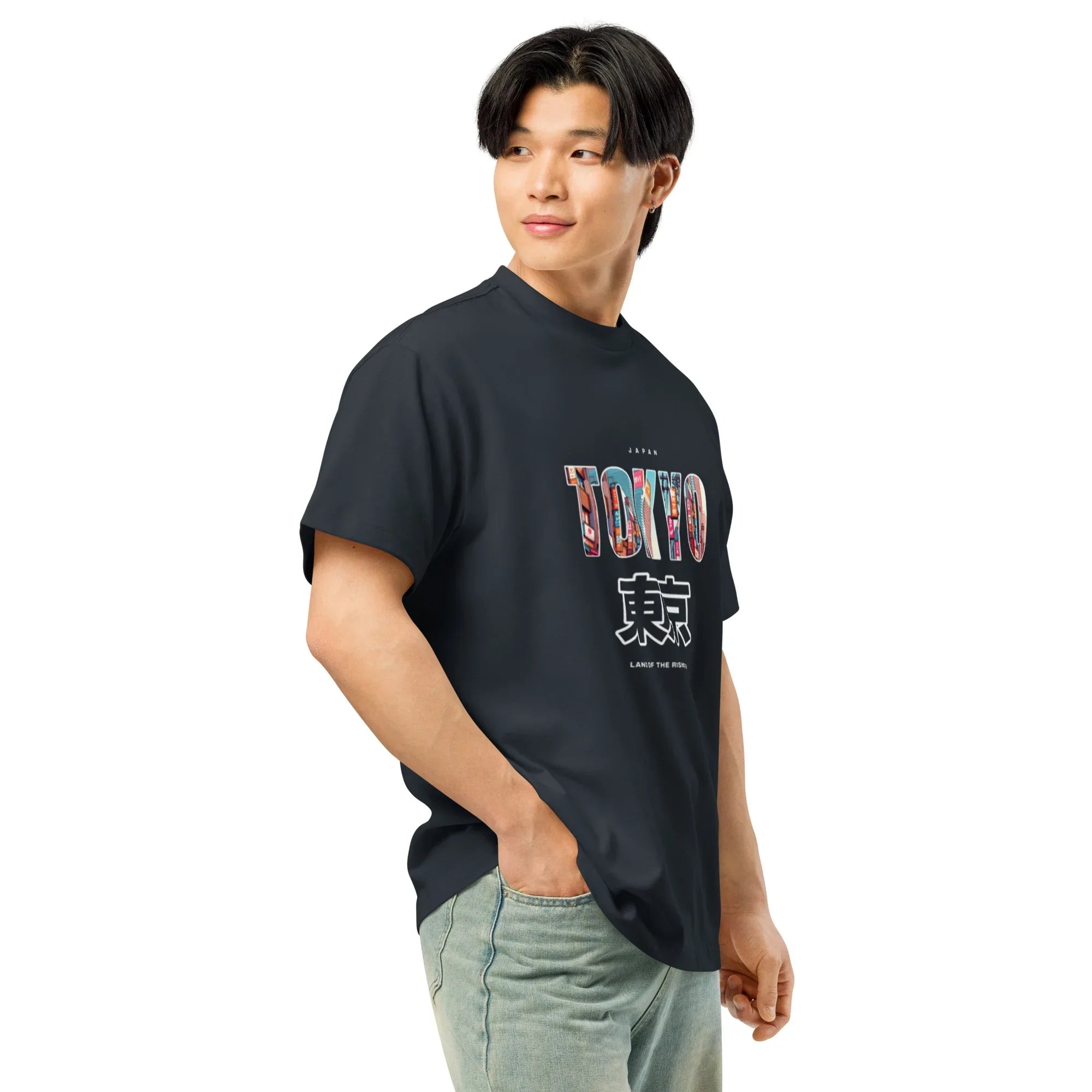 Tokyo Neon Streets Boxy T-Shirt - Kruv Kult